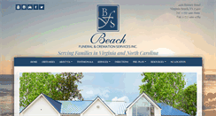 Desktop Screenshot of beachfuneralandcremationservices.com