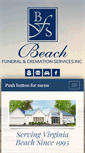 Mobile Screenshot of beachfuneralandcremationservices.com